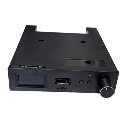 3X SFRM44-U100LQD-435 Floppy Drive Emulator with OLED Screen & Rotary Encoder Flash Floppy Drive 1