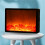 2X LED Fireplace Light Simulation Flame Light Nordic Style Decorative Fireplace Light Home Crafts Atmosphere Night Light 5