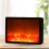 2X LED Fireplace Light Simulation Flame Light Nordic Style Decorative Fireplace Light Home Crafts Atmosphere Night Light 6