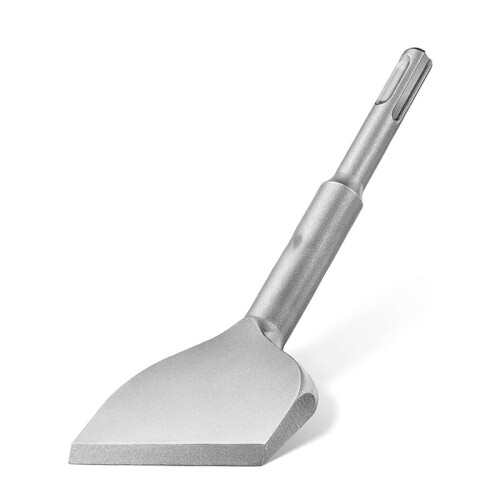 3X Tile Chisel SDS  Chisel- 165X75mm Wide for Hammer, Flat Chisel Angled, 42CrMo Special Steel, Durable, 1