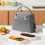 Insulated Lunch Bag Portable Reusable 1 3