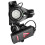 7-Lampen-Brustfront 4.7x4.7x1.8cm 2000mAh rot 12