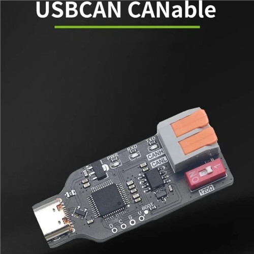 2X USBCAN Converter CANABLE Transceiver USB to CAN Debugger Protocol Analyzer Socketcan Compatible for PCAN 2