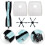 5Pcs for SilverCrest M690/W310 Vacuum Cleaner Main Side Brush Filter 6