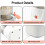 Electric Juicer Citrus Orange Lemon Squeezer USB Charging Kitchen Fruit Juicer Blender Separator Press Machine 3