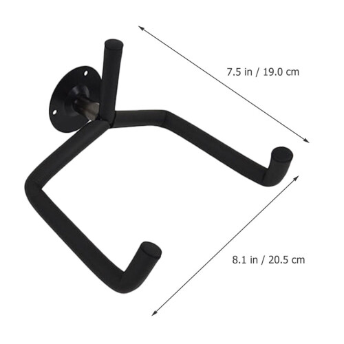 1Set Stable Guitar Wall Hook Iron Mount for Horizontal Music Instruments 1