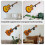 1Set Stable Guitar Wall Hook Iron Mount for Horizontal Music Instruments 3