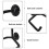 1Set Stable Guitar Wall Hook Iron Mount for Horizontal Music Instruments 4