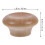 Wok Lid Knob Replacement 4 Pcs Universal Compact Handle 4