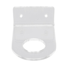 4 Stück klare Acryl-Baseball-Wandhalter, 8 cm Ständer, kugelförmiges Andenken