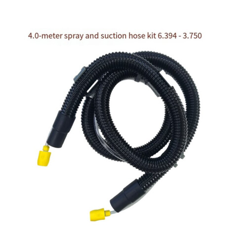 Replacement Spray Suction Hose+Handle Connector for  Puzzi 8/1 Puzzi 10/1 Ejector Machine Accessories 4M 2