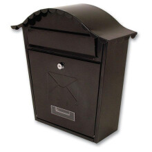 Sterling Classic Post Box Black