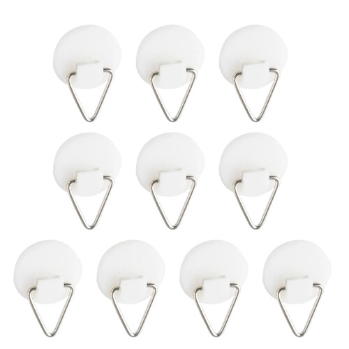 Recyclable Plastic Adhesive Fasteners 3 Designs-Circular 2.2mm