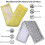 Window Vacuum Cleaner Accessories for  WV1 WV2 WV5 Microfibre Mop Covers + Rubber Lip Puller Replacement Lips 5