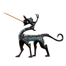 Dragon Themed Incenses Burners Sculpture Copper Alloy Craft