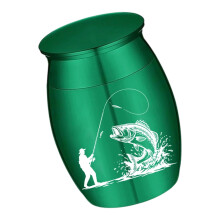 Permanent Mixture Pet Cremation Artifact Box Meditative-Green