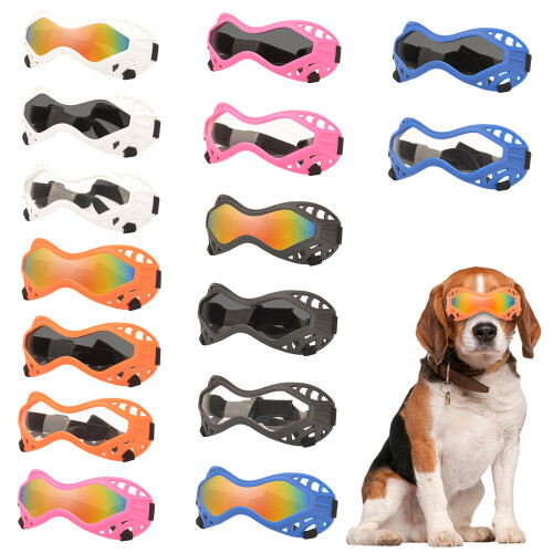 Protective Pet Glasses Extreme Thin Plan-Orange transparent 2