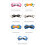 Protective Pet Glasses Extreme Thin Plan-Orange transparent 5