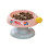 Ergonomic Height Pet Bowl Dish Rustless Building-Pink No bowl 1