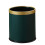 Odor Resistant Kitchen Trash Can Double Layer-Green trumpet 1