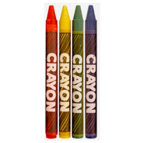 Rainbow Rainbow Waxed Crayon