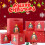 Environmental Friendly Pliable Christmas Decoration Box-Red 16 6