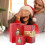 Environmental Friendly Pliable Christmas Decoration Box-Red 16 7