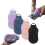 Not Slip Elastomer Soap Owner Exfoliation Tool And-Black 4
