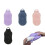 Not Slip Elastomer Soap Owner Exfoliation Tool And-Black 6