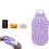 Not Slip Elastomer Soap Owner Exfoliation Tool And-Black 7
