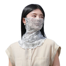 Xinwanna Printed Summer Neck Scarf – Breathable Sun Protection Tube, Face Mask & Multipurpose Scarf for Cycling & Daily Use (Type C)