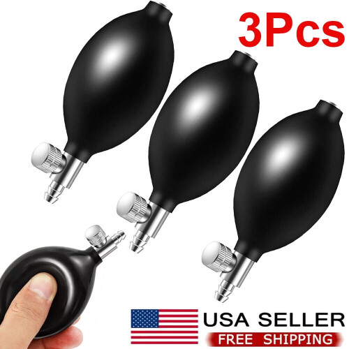 Blood Pressure Latex Bulb Pump 3 Pack