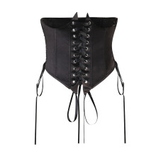 Cinturones para mujer, cinturones occidentales, cinturón corsé para mujer, cinturón ancho con lazo, cinturón de cintura de color liso, cinturón