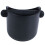 3X Coffee Grind Knock Box and Espresso Dump Bin (Black) 2