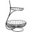 Rattan Fruit Serving Basket Wicker Storage Double Layer Delicate Design 1