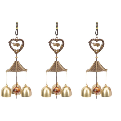 3 Count Bell for Door Practical Wind Chime Fine Workmanship
