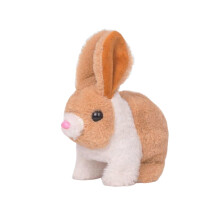 Electric Rabbit Toys Novelty Electronic Interactive Toy for Birthday Gift Yellow White