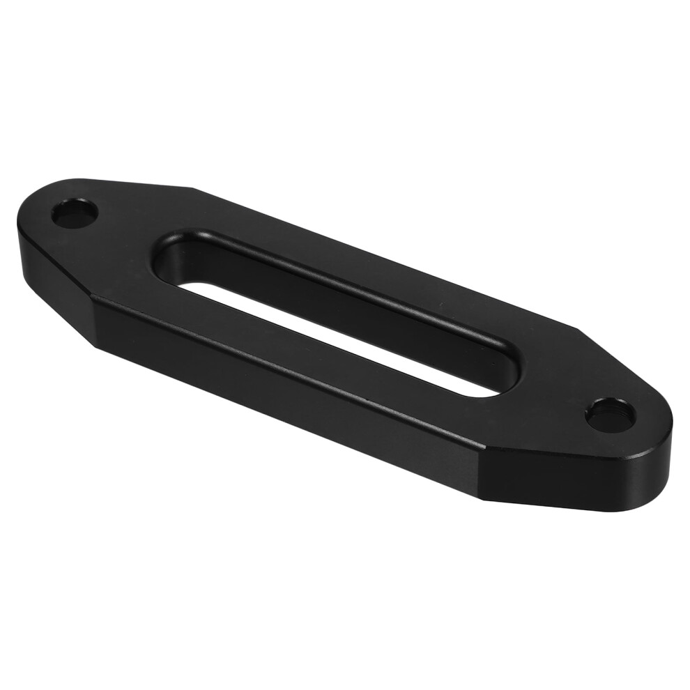 Homemaxs Aluminum Winch Roller Guide For Nylon Rope High-Strength Fairlead For Synthetic Rope Easy To Install Winch Cable Fairlead Winch Rope Guide 9028731175331