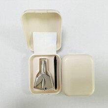 Male and female cleaning nose hair manual clipper washable and shaving nose hair clipper