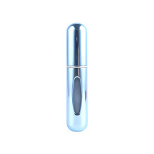 5 ml-es parfümös üveg palackozott aljú töltés önpumpáló újrahasznosítható újratölthető spray palack csúcskategóriás hordozható
