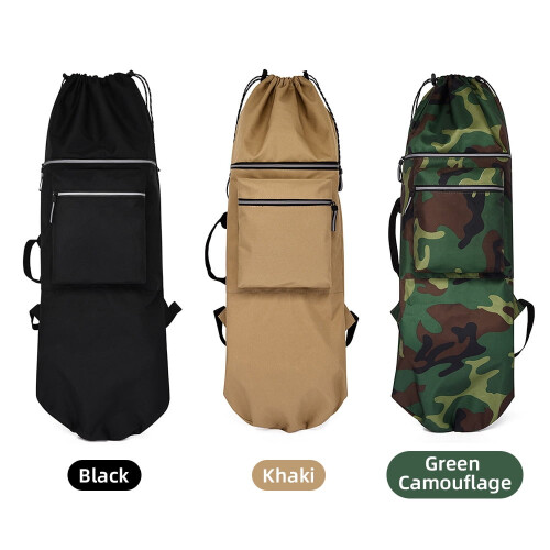 Skateboard Bag Backpack Water-Resistant with Reflective 2