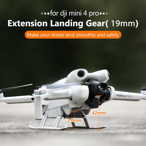 Αξεσουάρ συστήματος προσγείωσης για Dji Mini4Pro Drone, Πτυσσόμενο κιτ εκτεταμένων 1
