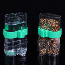 Distributeur d'eau automatique pour oiseaux (2 pièces) en plastique