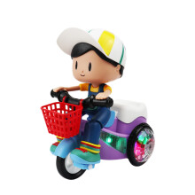 Motocicleta de acrobacias giratória 360 roxa (1 unidade)