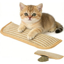 Coussin interactif à l'herbe à chat contenant 6000 mg d'herbe à chat biologique