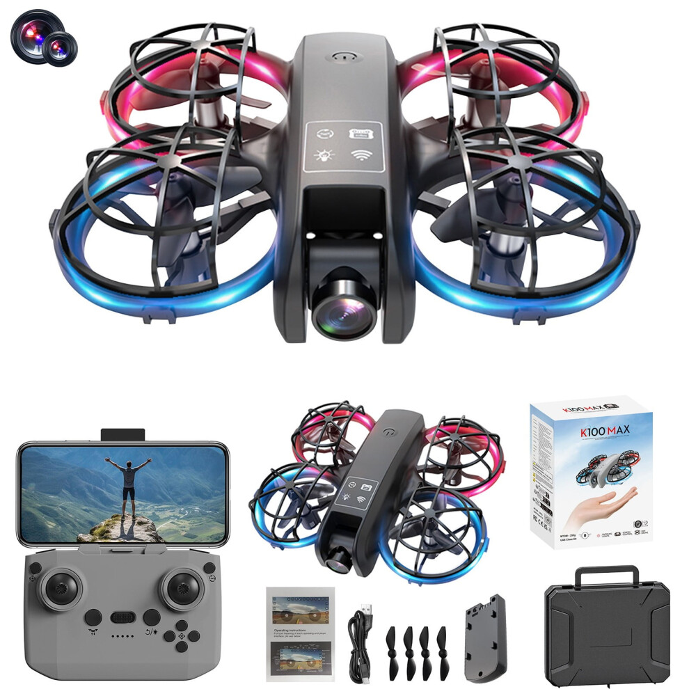 Led Drone With Adjustable Camera, Altitude Hold & Headless Light 9058772290212