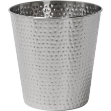 Axel 2-gallon vuilnisbak van gehamerd staal