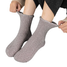 Warm Soft Winter Socks for Women Comfort Thickened Warm Sleeping Grey