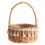 Woven Rattan Storage Basket with Handles – S/M/L 1