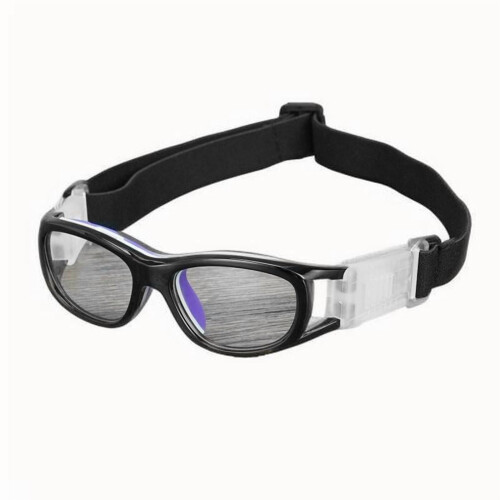 Børnesportsbriller med polycarbonatlinser – Sort &